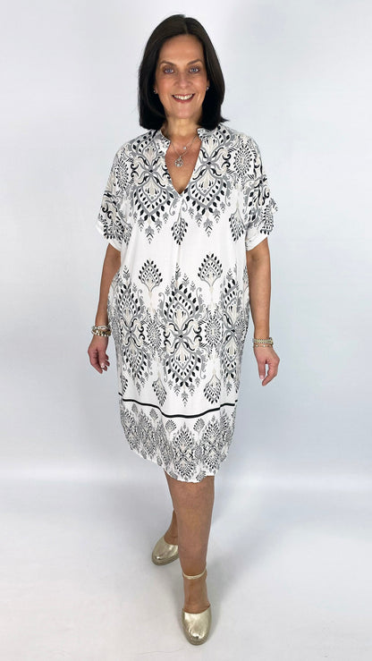 Light cotton pocket midi dress | 4 Colours