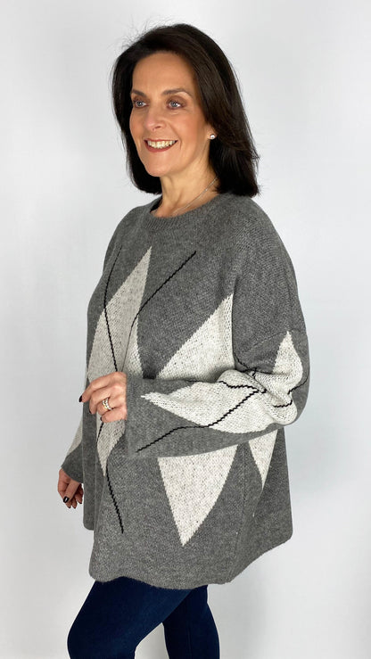 Pringle fluted sleeve jumper | 5 Colours