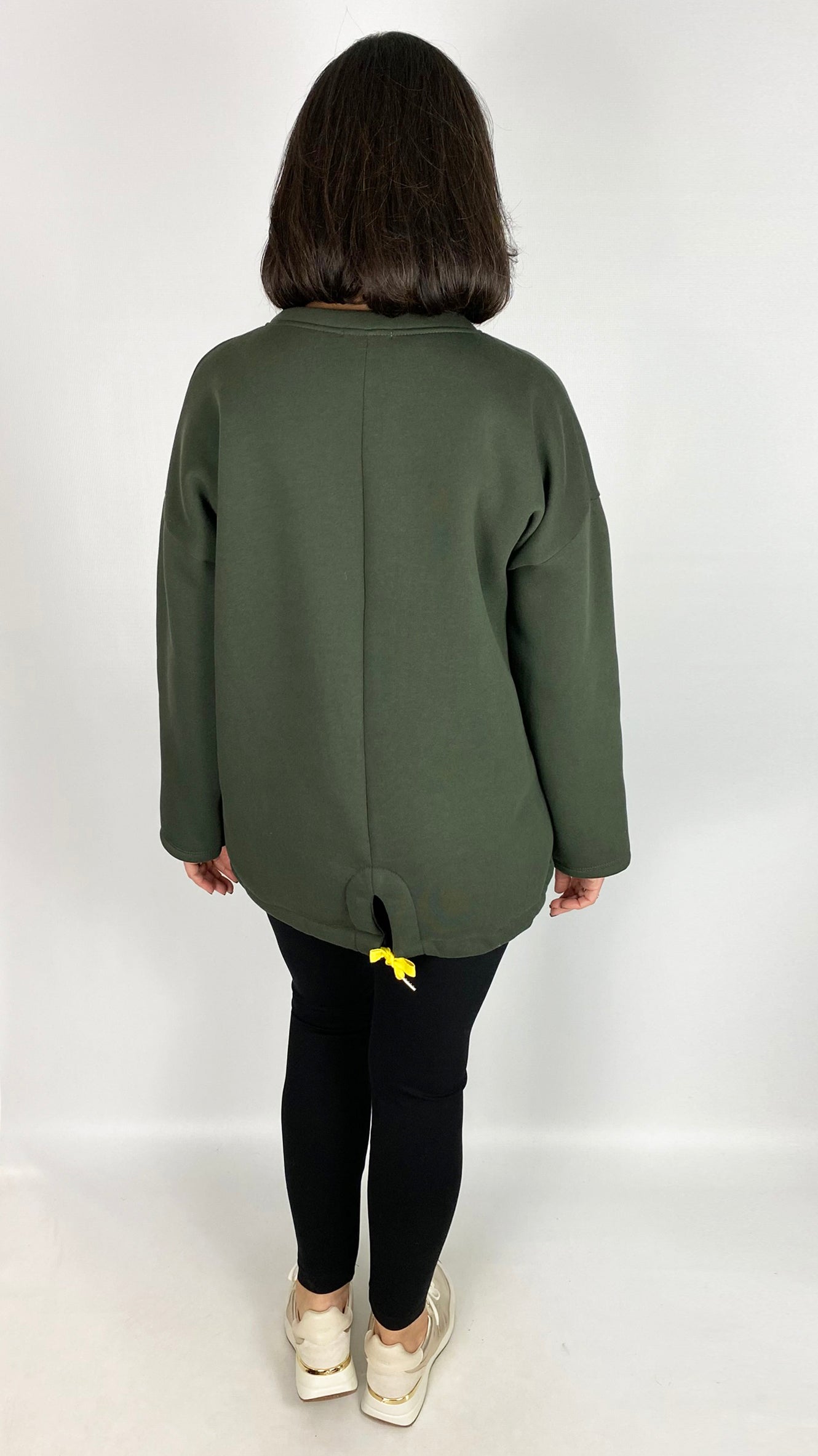 Fleece lined neon pocket sweatshirt | 4 Colours