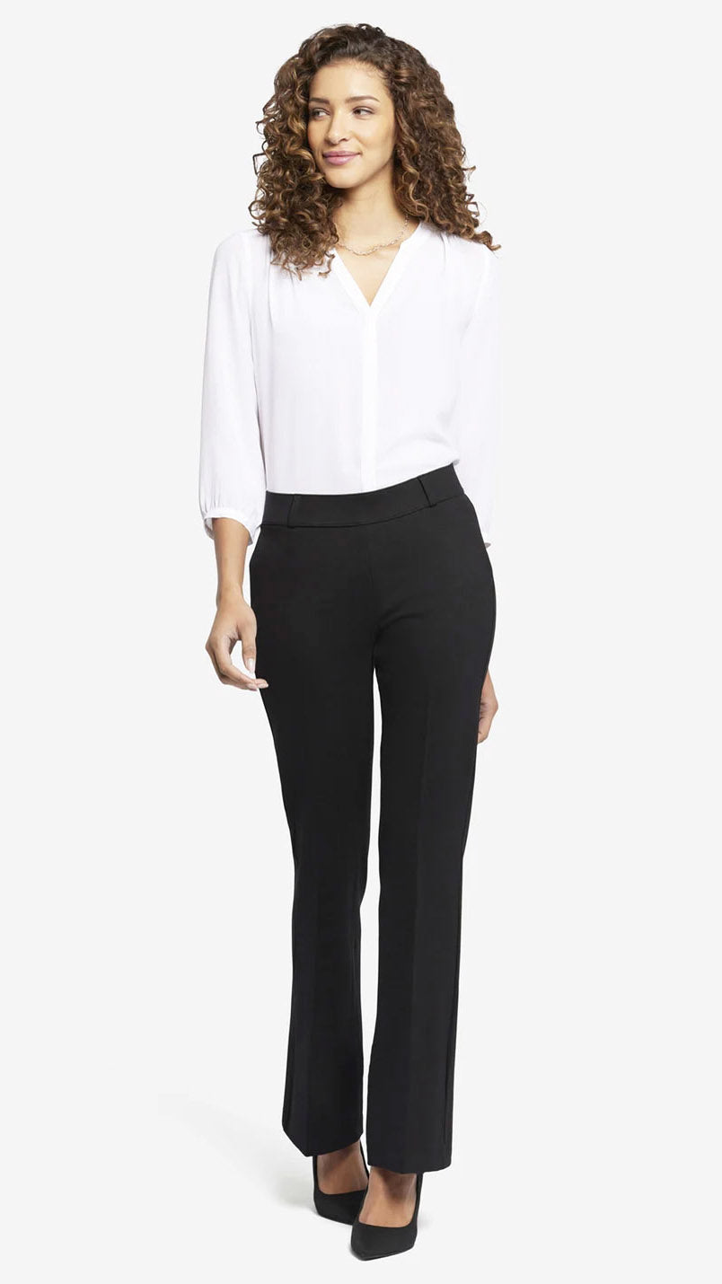 Flare pull-on Sculpt-Her™ trouser (Black) by NYDJ - last 1