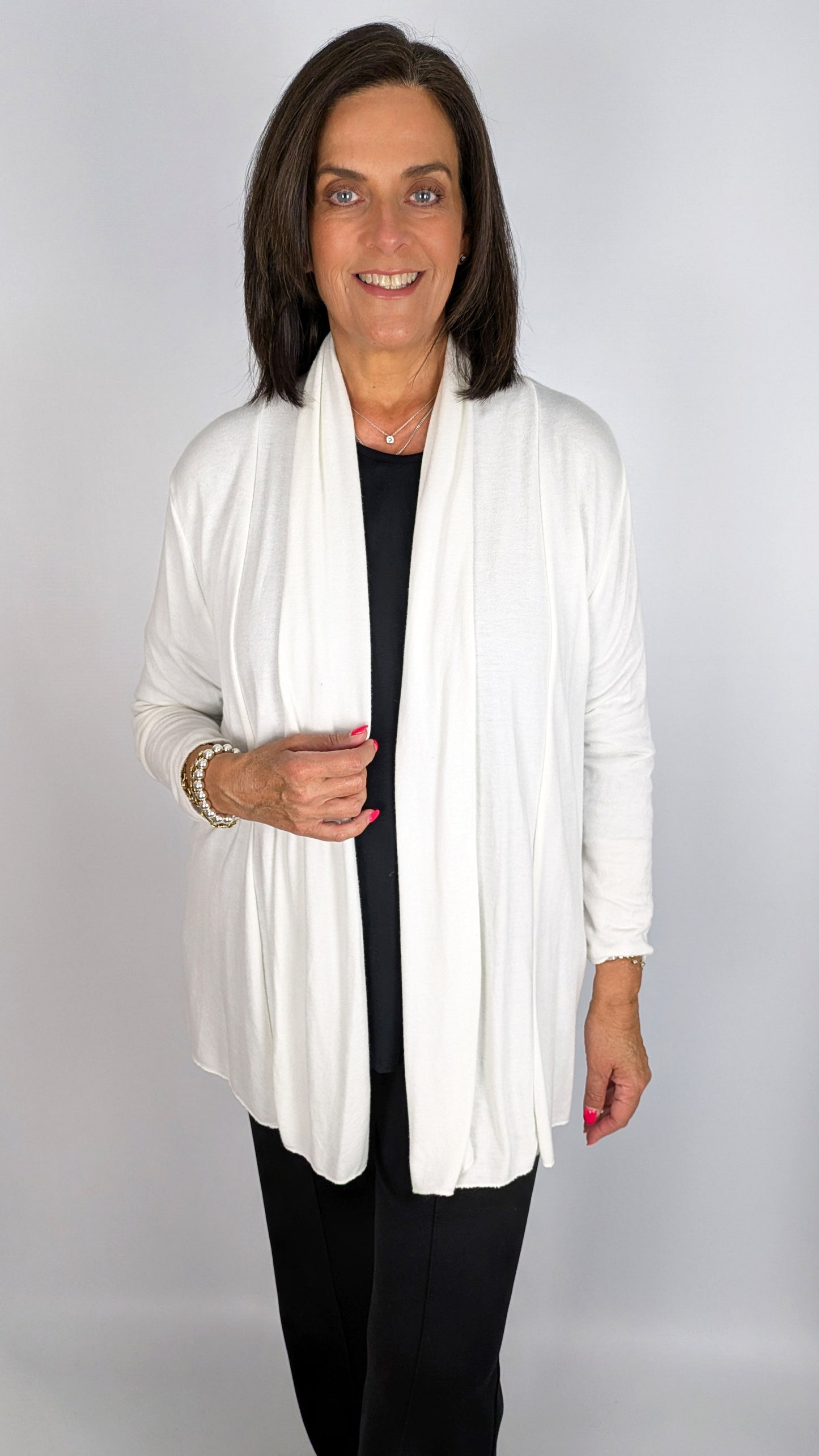 Edge 2 edge midi cardigan | 4 Colours