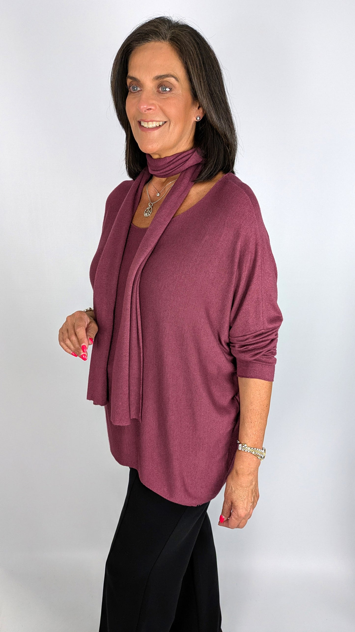 Essential LW jumper & scarf | 8 Colours
