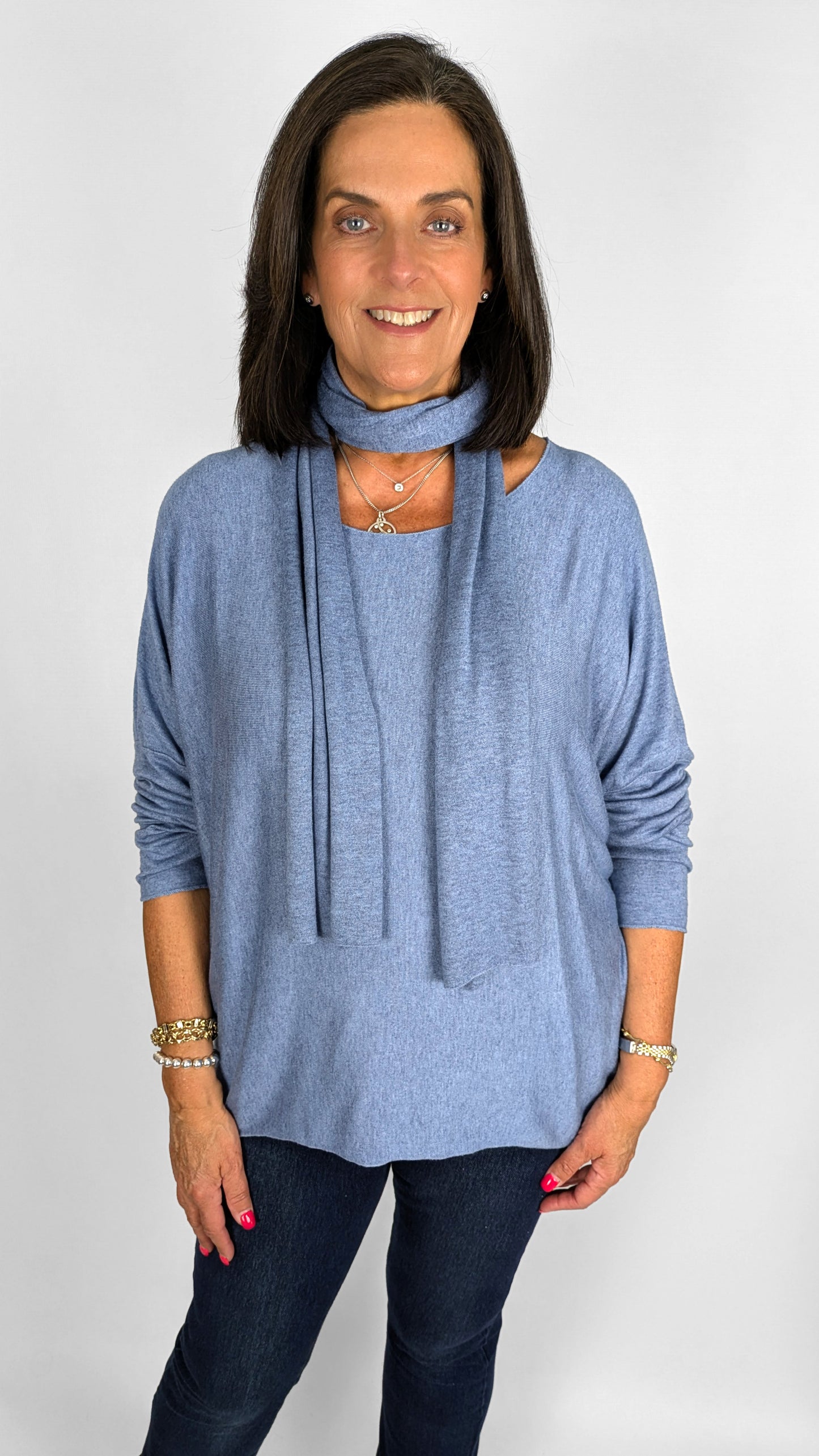 Essential LW jumper & scarf | 8 Colours