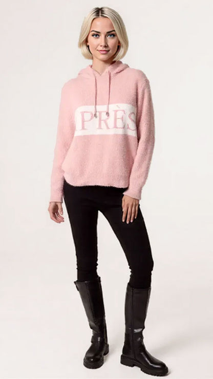 Brushed "Après" hooded jumper | 3 Colours