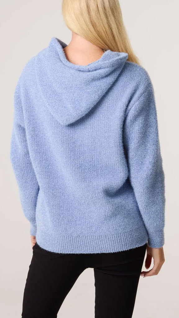 Brushed "Après" hooded jumper | 3 Colours