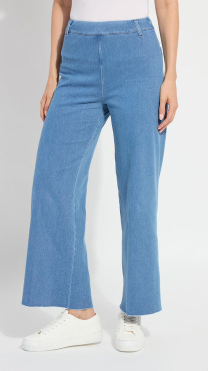 High waist wide-leg denim | Bleached Blue | by Lysse NY | new! SS26 | Limited edition!
