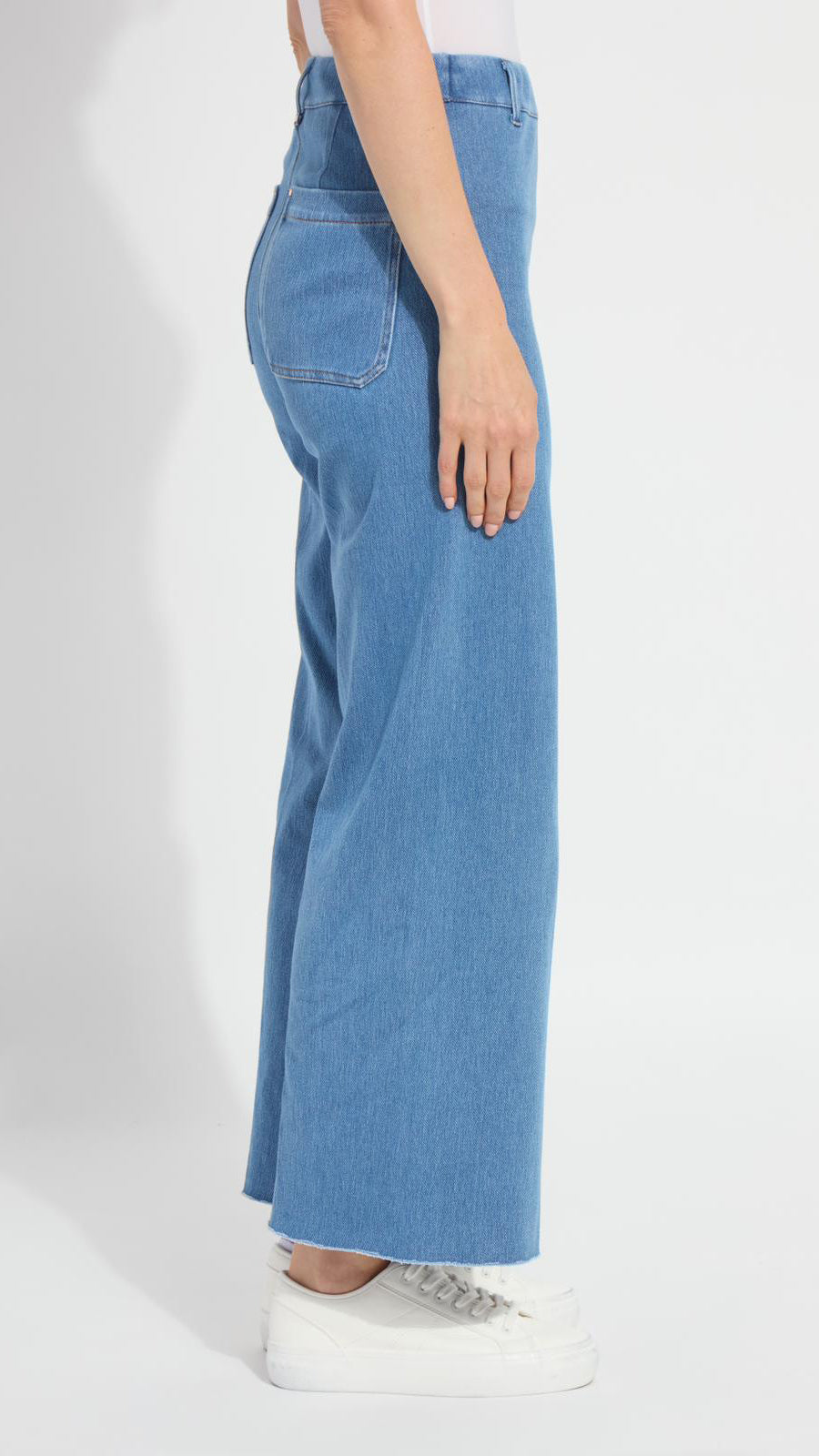 High waist wide-leg denim | Bleached Blue | by Lysse NY | new! SS26 | Limited edition!
