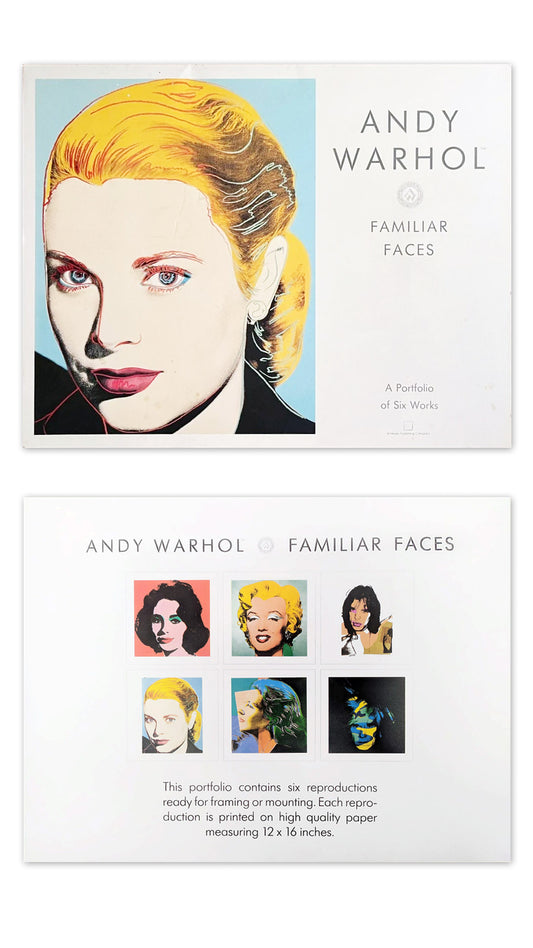 Andy Warhol | 1989 | Familiar Faces Complete Portfolio | Authorised Foundation Original Lithographs
