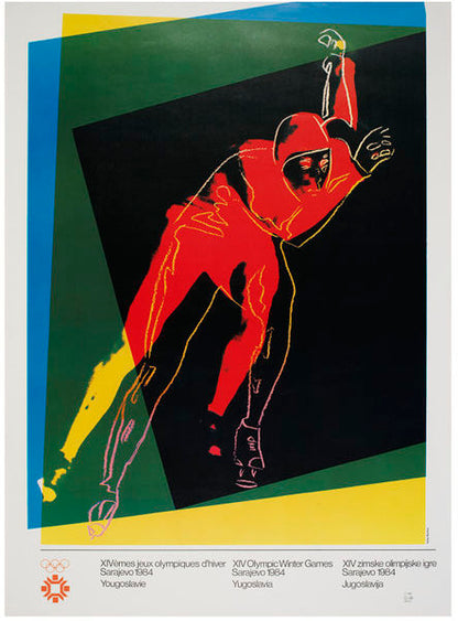 Andy Warhol | 1984 |  Sarajevo Winter Olympic Games | Original Lithograph