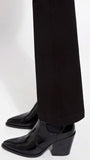 Bootcut Denim Lysse Leggings (Black)