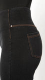 Denim Boyfriend Lysse Shorts (Midtown Black)