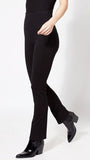Straight-leg High-waist Denim 6176 Lysse Leggings (Black)