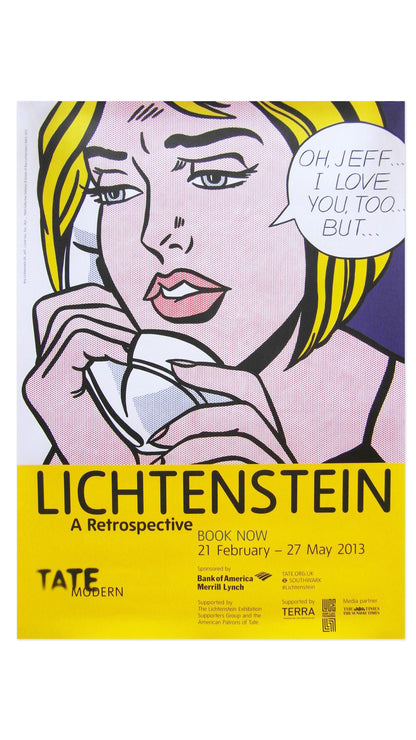 Roy Lichtenstein | 2013 | Tate Modern Retrospective Original Lithograph