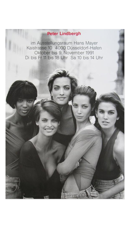 Peter Lindbergh | 1991 | New York Models Original Lithograph | Galerie Hans Mayer
