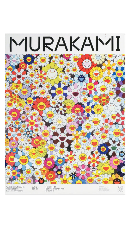Takashi Murakami | 2017 | MCA Chicago Original Exhibition Poster
