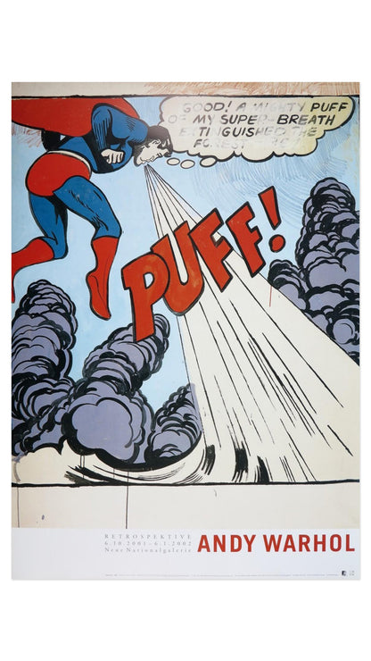 Andy Warhol | 2001 | Superman | Berlin Retrospektive