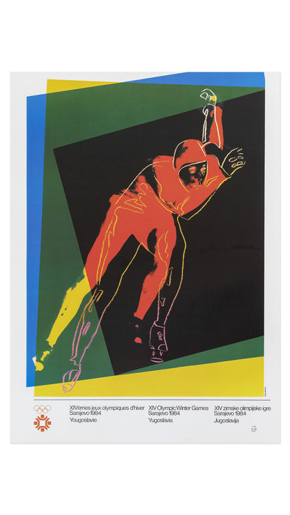 Andy Warhol | 1984 |  Sarajevo Winter Olympic Games | Original Lithograph