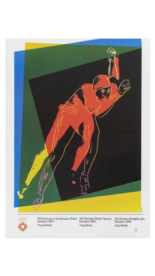 Andy Warhol | 1984 |  Sarajevo Winter Olympic Games | Original Lithograph