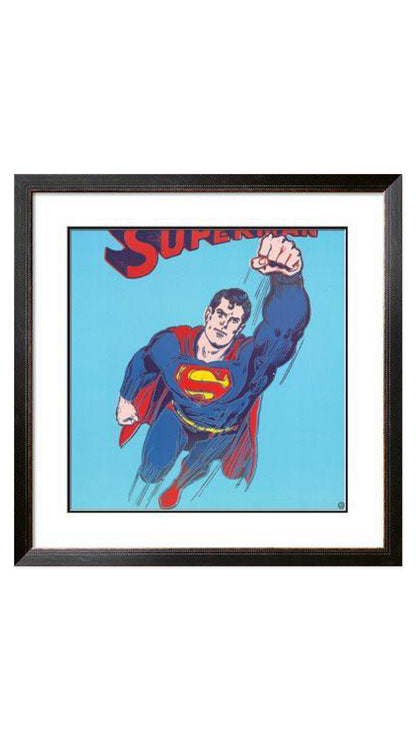 Andy Warhol | 2011 | Superman | Framed Foundation Authorised Lithograph