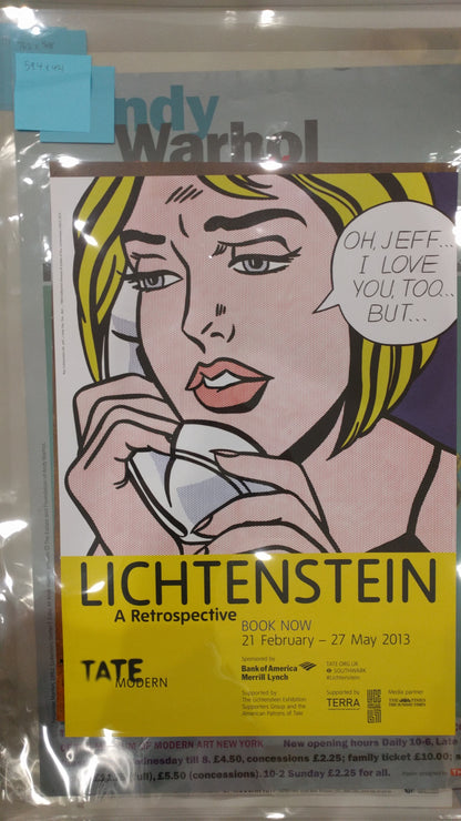 Roy Lichtenstein | 2013 | Tate Modern Retrospective Original Lithograph