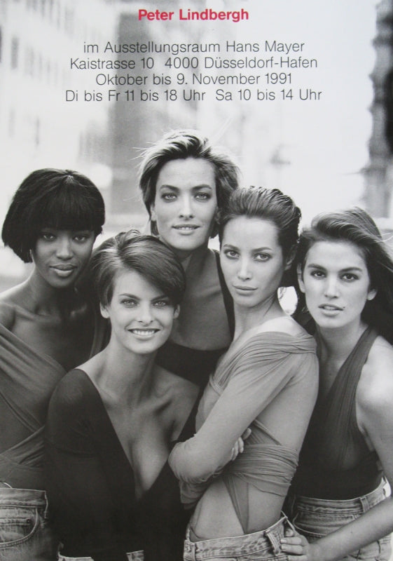 Peter Lindbergh | 1991 | New York Models Original Lithograph | Galerie Hans Mayer