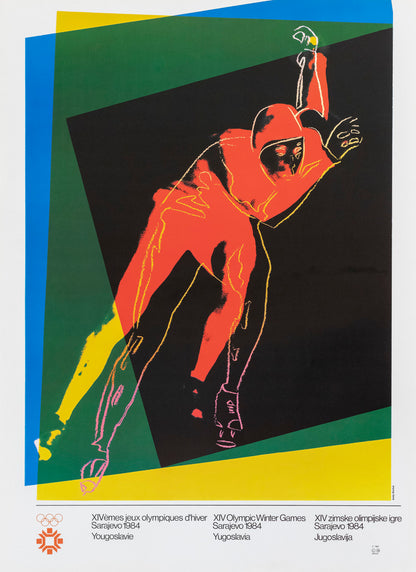Andy Warhol | 1984 |  Sarajevo Winter Olympic Games | Original Lithograph