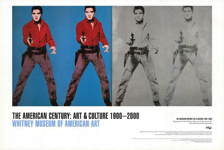 Andy Warhol | 2000 | Elvis I & II | American Century Exhibition Whitney Museum