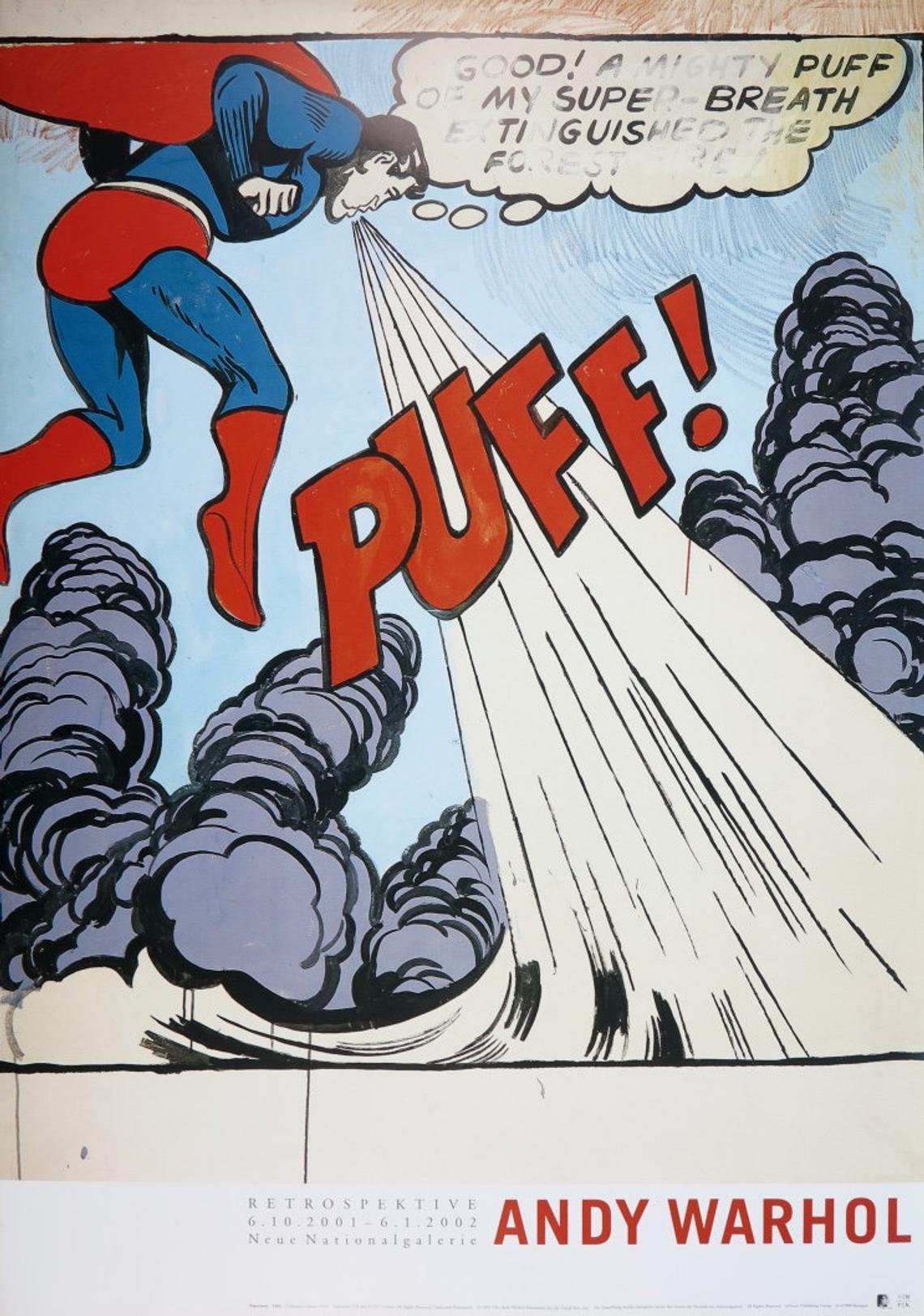 Andy Warhol | 2001 | Superman | Berlin Retrospektive