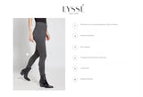 High-waist Denim 6175 Lysse Leggings (Black)